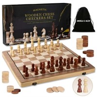 16.1 x 8.6 x 2.36  KiddiTouch 15 Magnetic Chess/Ch
