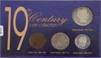 19TH CENTURY COIN COLLECTION