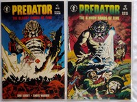 1992 Predator Bloody Sands of Time #1-2 Set