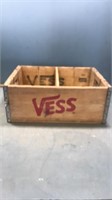 Vess wood crate