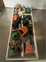 Lot of Assorted Garden Hose Fittings