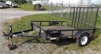 2015 Single Axle Trailer with Ramp Gate