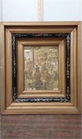 The County Store framed print. Very old frame. 15