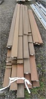 (53) Pieces of Trex decking and (6) pieces of