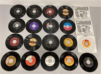 20 Vinyl Record 45’s