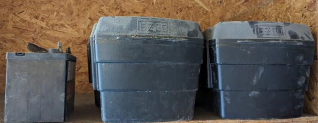 BATTERY AND BATTERY BOXES
