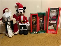 Christmas Santa and nutcracker