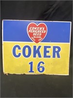 COKER’S SEED SIGN