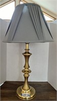 Brass Style Weighted Table Lamp