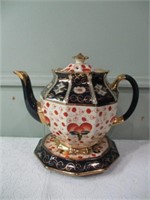 hand painted sign teapot