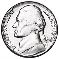 1954-S Jefferson Nickel CLOSELY UNC