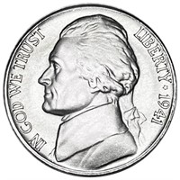 1941-D Jefferson Nickel UNCIRCULATED
