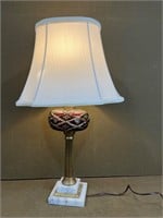 Vintage Cut to Clear Budior Table Lamp