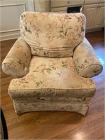 Sitting chair- needs spot reupholstered