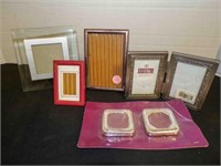 5 miniature picture frames