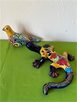 Talavera Gecko & Dove Hecho in Mexico