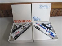 2 Winross Racing Haulers