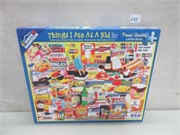 1000PC PUZZLE - THINGS I ATE AS A KID