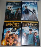 Lot of 4 Harry Potter Movies on DVD