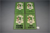 (4) Scouting program books 1954-1956