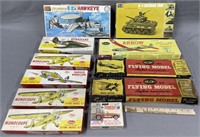 Model Kits; Revel; Guillows & Others