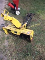 JOHN DEERE SNOW BLOWER ATTACHMENT