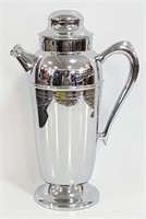Vintage Art Deco Style 12" Chrome Cocktail Shaker