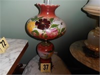 GWTW-Hand Painted Lamp