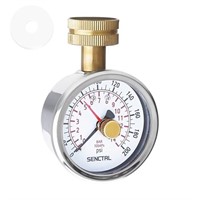 SENCTRL 0-200 Psi Water Pressure Gauge Test with