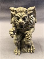 ANOTHER RESIN GARGOYLE STATUE. 5 INCHES TALL