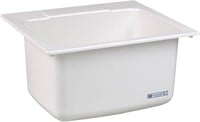 Mustee 10C Utility Sink  22 x 25-Inch  White