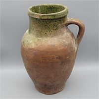 OLD TERRACOTTA OIL JAR PITCHER