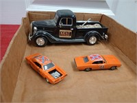 dukes hazzard cars and kent feed truck