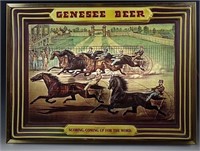 5 GENESEE BEER LIGHTED SIGNS CHRYSLER HARSE AND