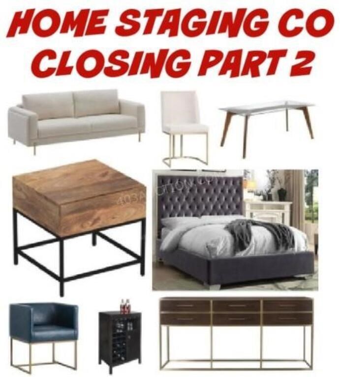 Premium Furniture & Decor From a Staging Co Part 2