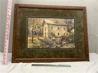 William Hancock Signed Water Color Print George