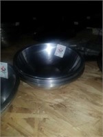 8 - 10 in stainless steel bowls