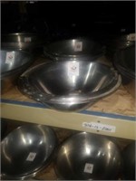 4 - 12 and 10 in stainless steel bowls