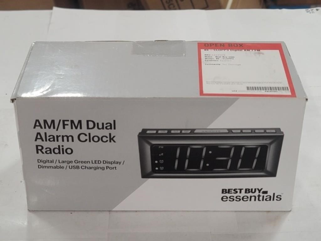 AM / FM Alarm Clock Radio