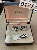 Hickok Tie Clip and Cuff Links (living room)
