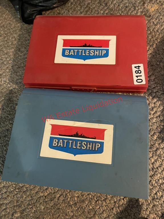 Vintage Battle Ship game with Pieces (living