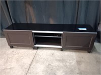 MODERN DESIGN BLACK MEDIA CABINET