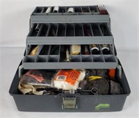 Plano Tackle Box W/ Gun Cleaning Supplies