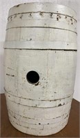 21" White Wood Barrel