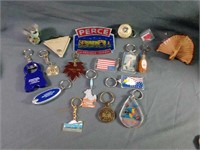 Collection of Keychains and More