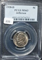 1938-D JEFFERSON NICKEL