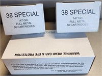 W - LOT OF 38 SPECIAL AMMUNITION (F45)