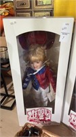 Medora Patriotic Doll In Box