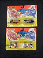 New! 2 Matchbox Zero G Sets