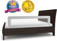 ComfyBumpy Bed Rail for Toddlers - Grey XL